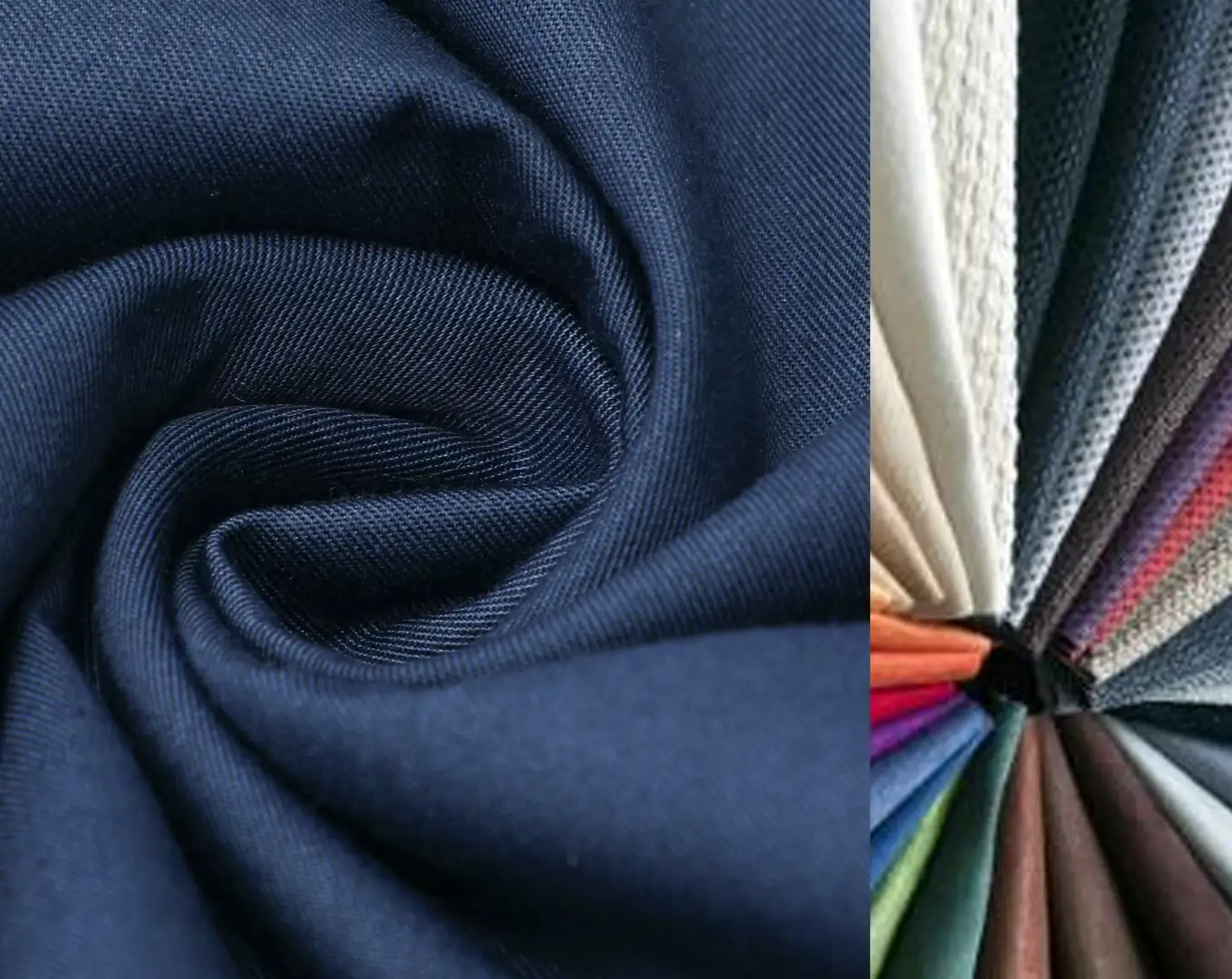 Close-up detail of premium Korean Nida fabric